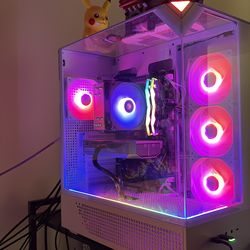 iBUYPOWER - Element Gaming Desktop PC - AMD Ryzen 7 8700F