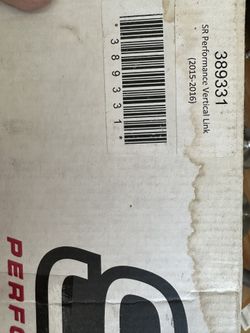 Mustang Ecoboost Vertical Links