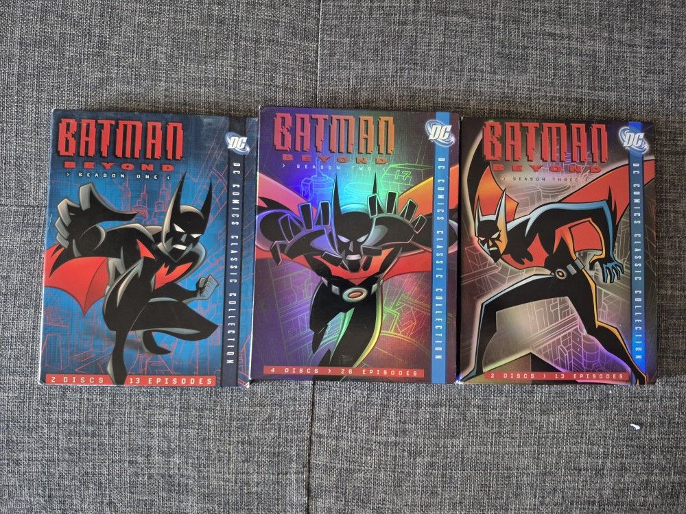 Batman Beyond Season 1-3 Complete + Great Condition