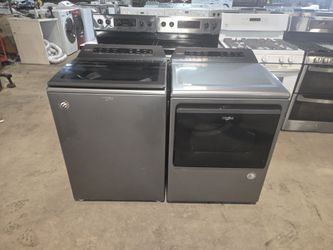 Large Washer And Electric Dryer 🚚 FREE DELIVERY AND INSTALLATION 👀