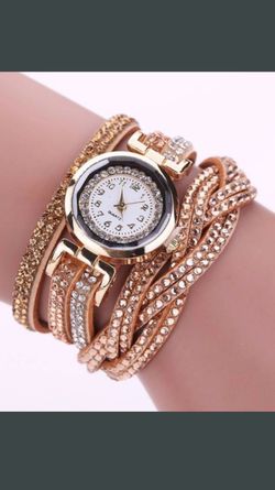 Gold infinity watch comes in other colors as well! Get yours today!