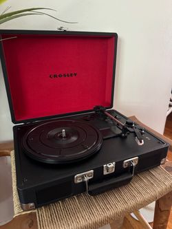 Crosley Cruiser Plus Record Player, Black