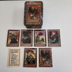 STAR WARS DARK EMPIRE 2 METALLIC BOX WITH 6 CARDS Excellent Single Owner 1995