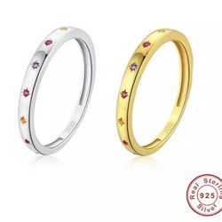 Star Bands 925 Sz 7 *Sold Separately*