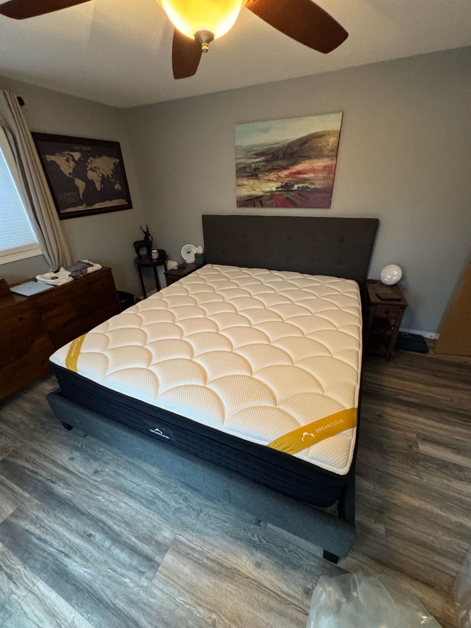 ๐๏ธ CALIFORNIA KING hybrid Memory Foam Mattress - Like New
