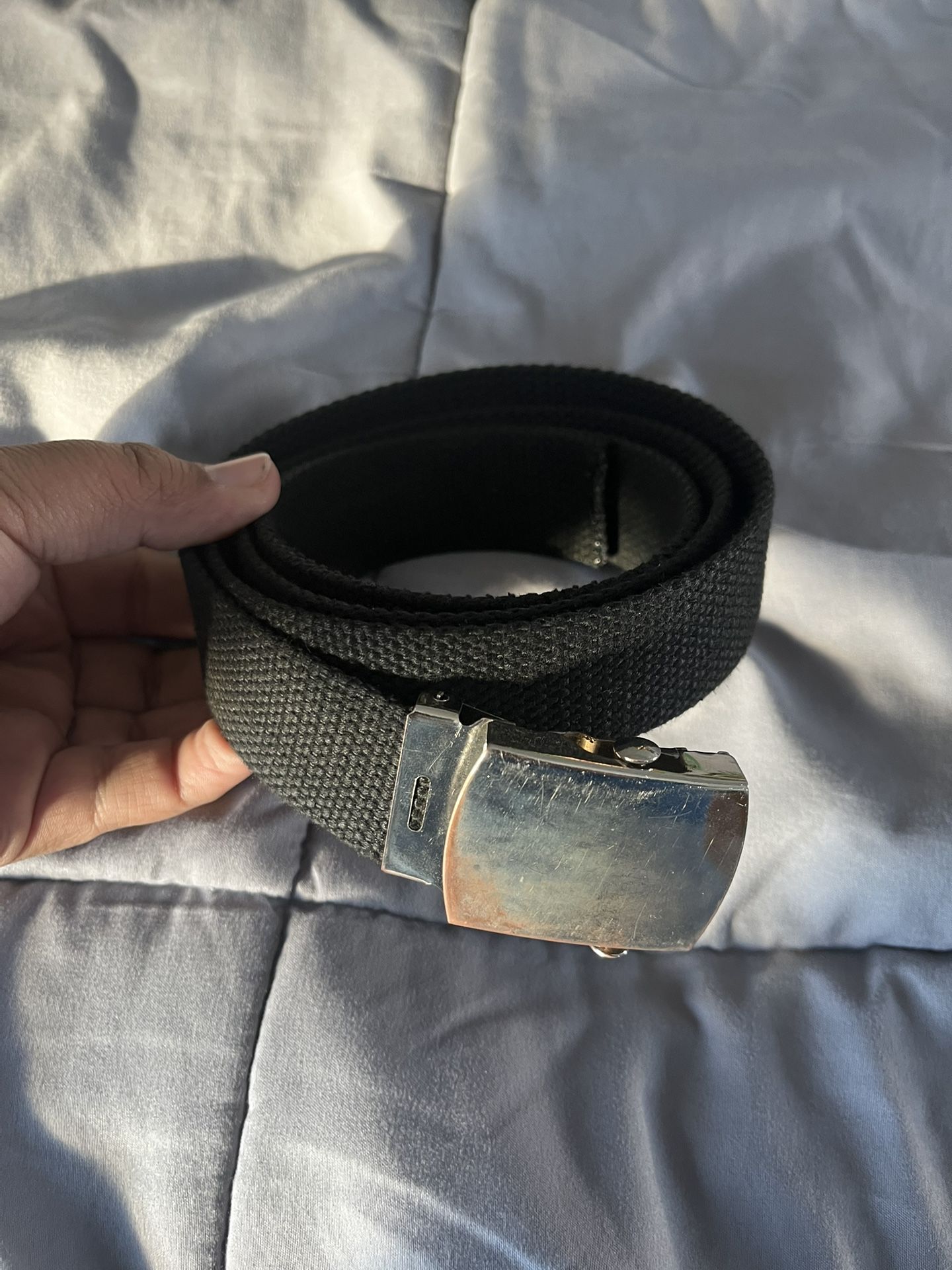 Black Web Belt