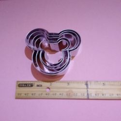 Mickey Mouse Cutters Set $8