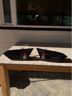 RGB tail Lights/M4 mirror Caps/ window Roof Spoiler