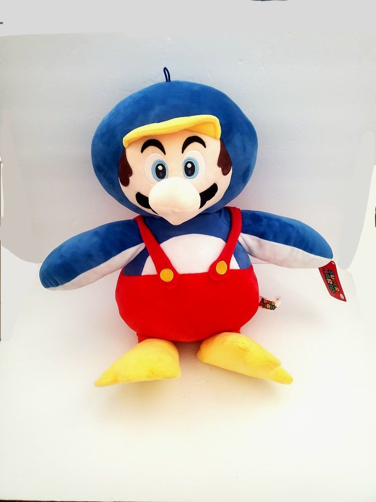 Nintendo Super Mario Penguin Mario plush 24"