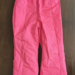 Snow pants size 7-8