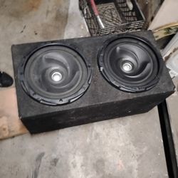 2 Kenwood 12 Inch Car Speakers 