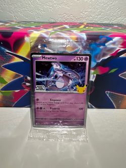 POKEMON 30TH ANNIVERSARY TARGET MEWTWO PROMO CARD *read description*