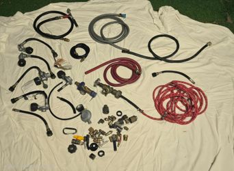 Gas Hose and Fittings Mixed Lot