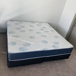 King Size Mattress 10 Inches Thick Also Available in Twin, Full, Queen Same Day Delivery 🚚 New From Factory With its Plastic