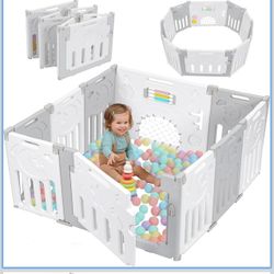 Baby Playpen, Dripex Baby Playard 