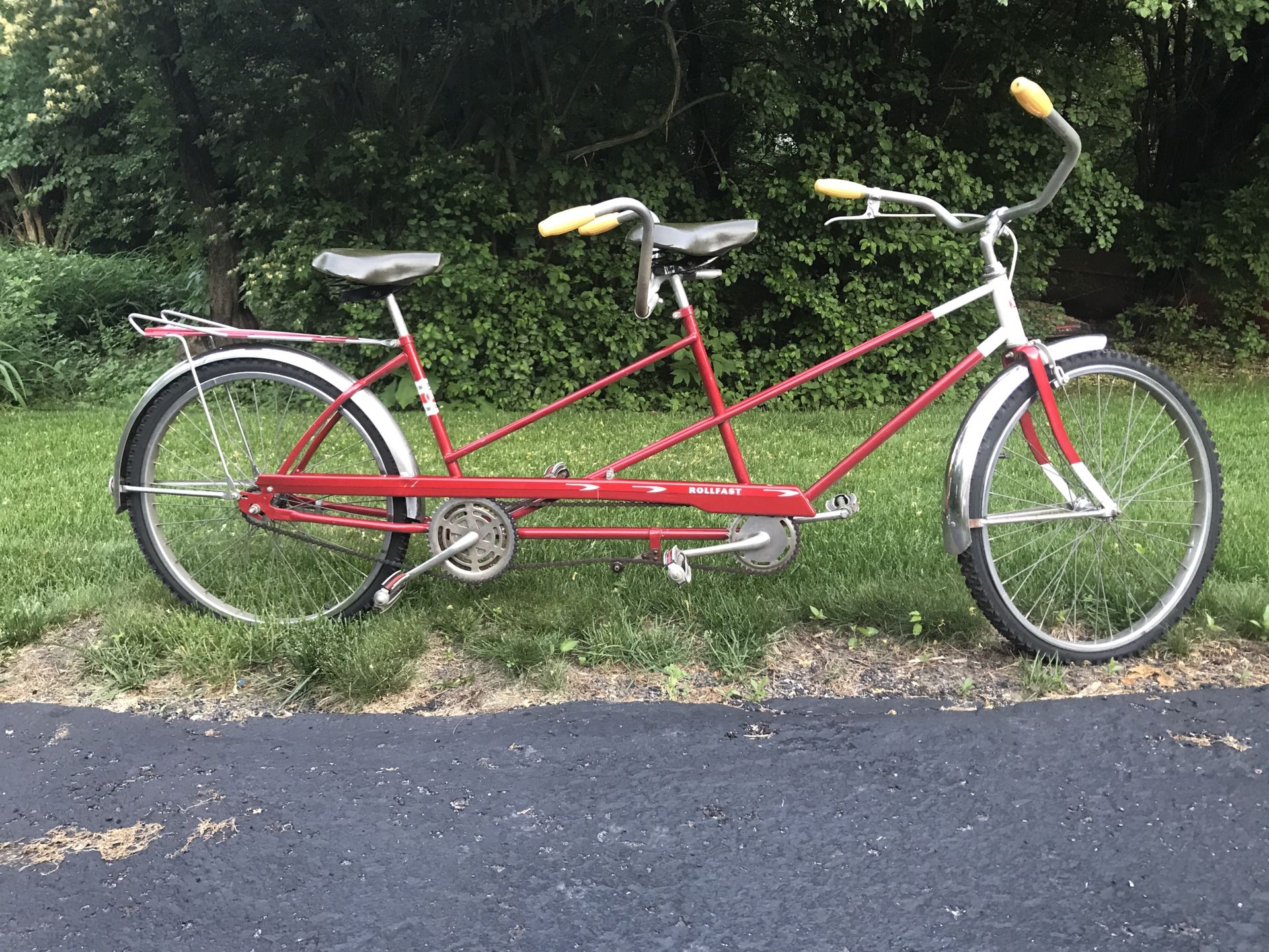Antique 1960's Rollfast Tandem Bicycle