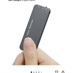 New! 128GB(1800Hrs) Howabo Voice Activated Recorder with Playback, 40Hrs Recording Device with Metal Housing, 1536Kbps Digital Voice Recorder with USB