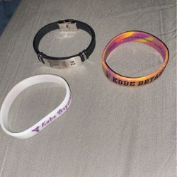 Kobe Bryant 24 Rubber Bracelets