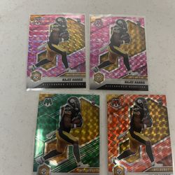 Najee Harris Pittsburg Steelers Mosaic Rookie Lot