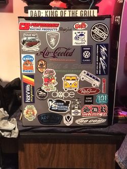 Whirlpool small beer fridge VW LOGO Clean new garage