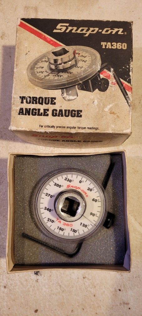 Snap-On TA360 Torque Angle Gage