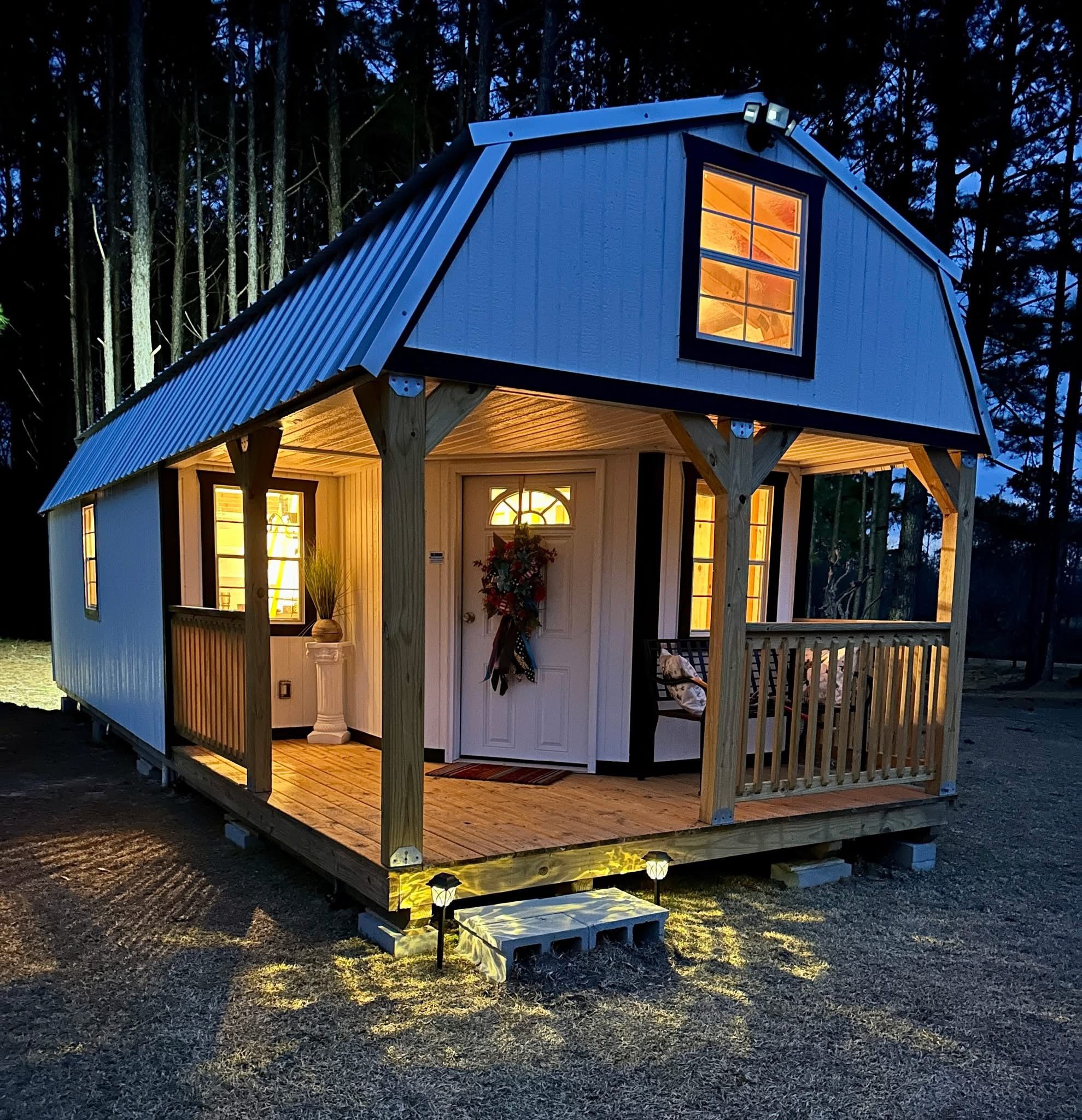 16x40 Deluxe Barn Cabin Shell – Perfect for Tiny Home Conversion