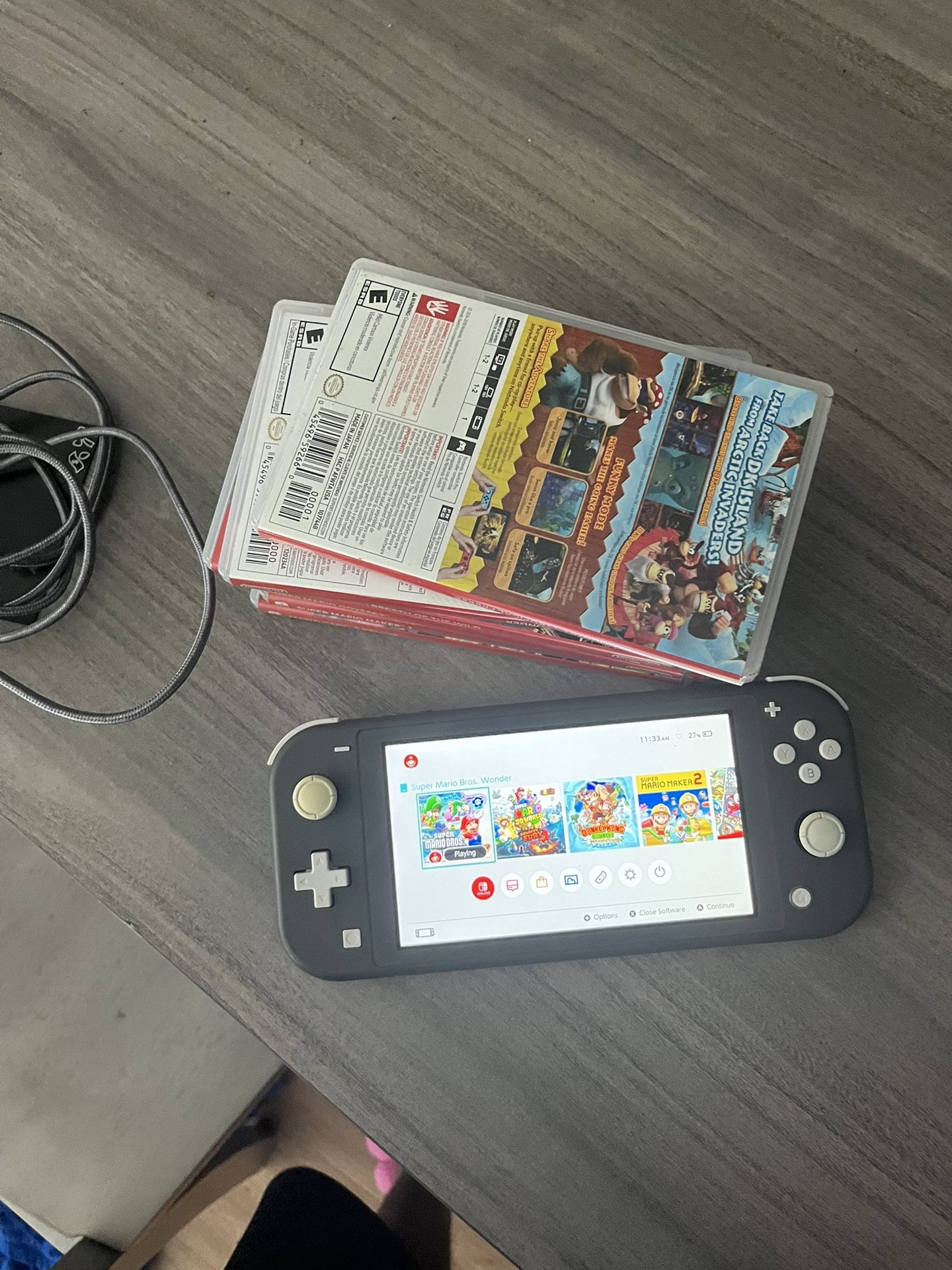 Nintendo Switch Lite /superMB WONDER,DK country Freeze,super Mario