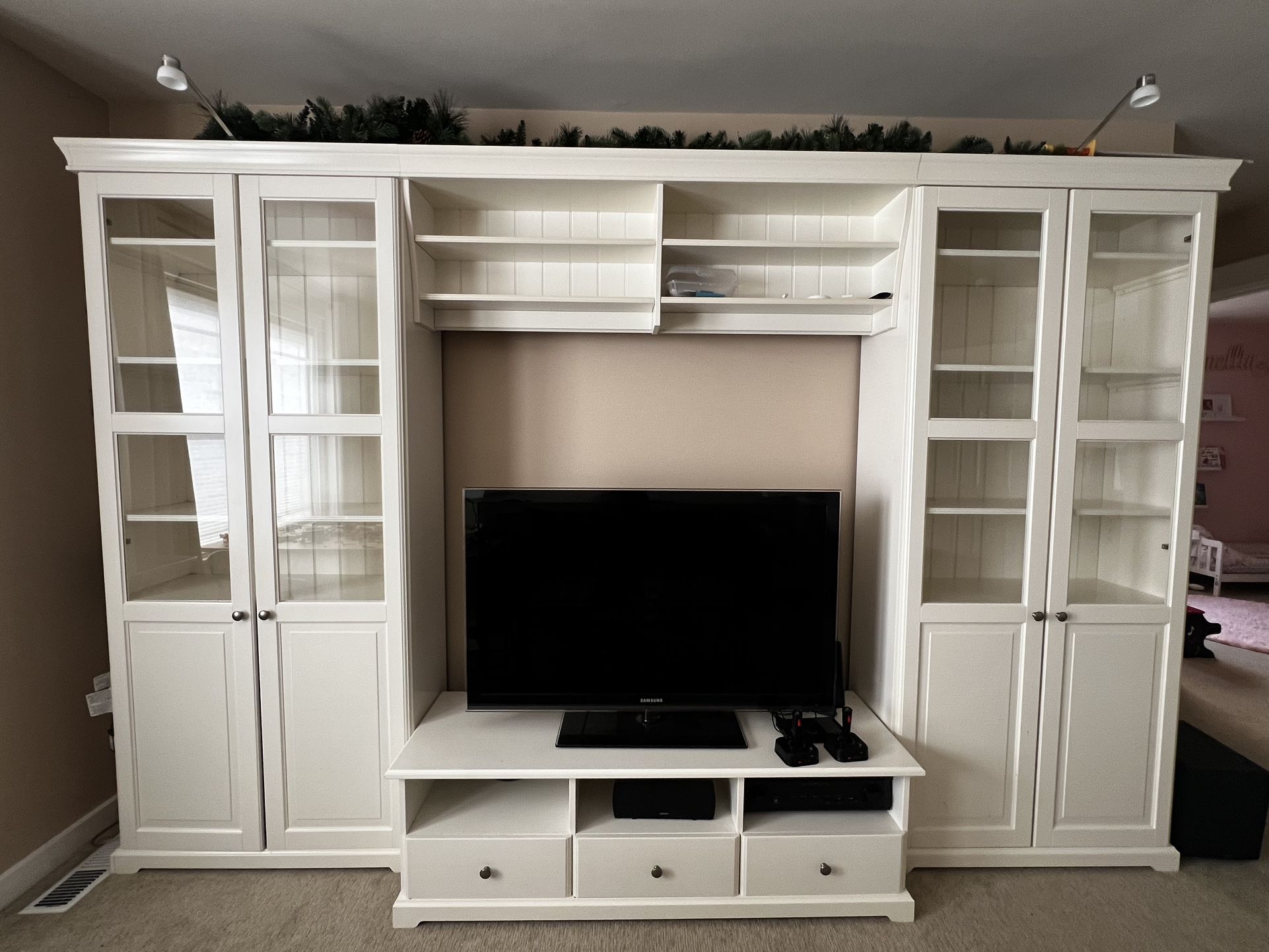 IKEA Media And Bookcase