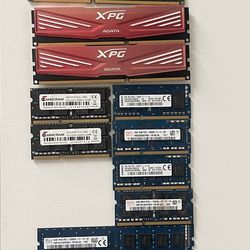 Mixed DDR3 Lot -Desktop/Laptop RAM