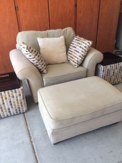Alan white oversized chair online