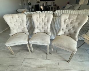 Chairs set of 3