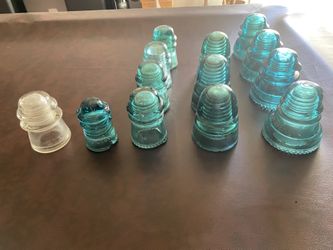 Vintage Glass Insulators
