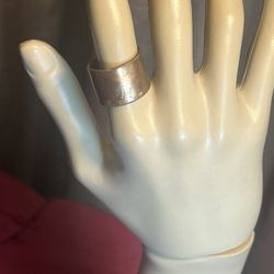 Sz 9 Solid Copper Band Ring
