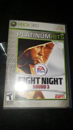 Fight night round 3, excellent condition.