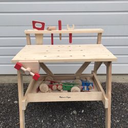 Melissa & Doug Wood Workbench 