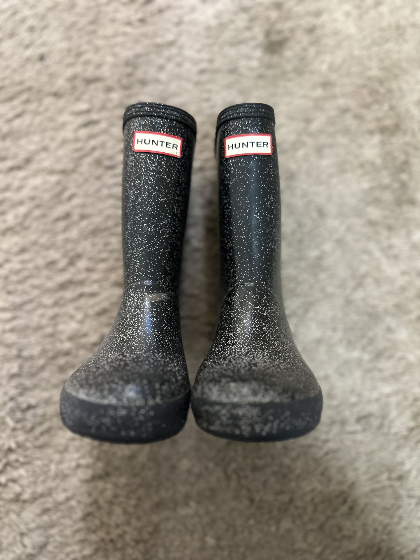 Toddler Size 11 Sparkle Rain Boots
