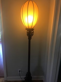 MOVING! ROSEWOOD TALL  LAMP