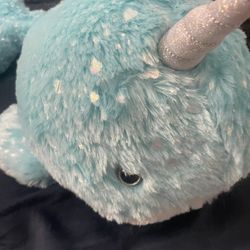 HugMe brand Blue Narwhal