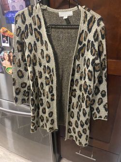 Leopard Cardigan 