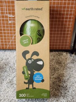 Earth Rated Doggy Poop Bags 300 CT Unscented