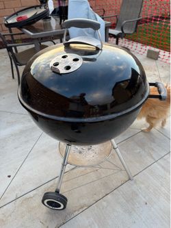Weber BBQ charcoal grill