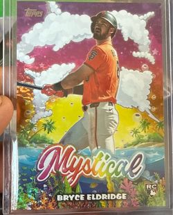 Topps Bryce Eldridge Mystical Rookie Card