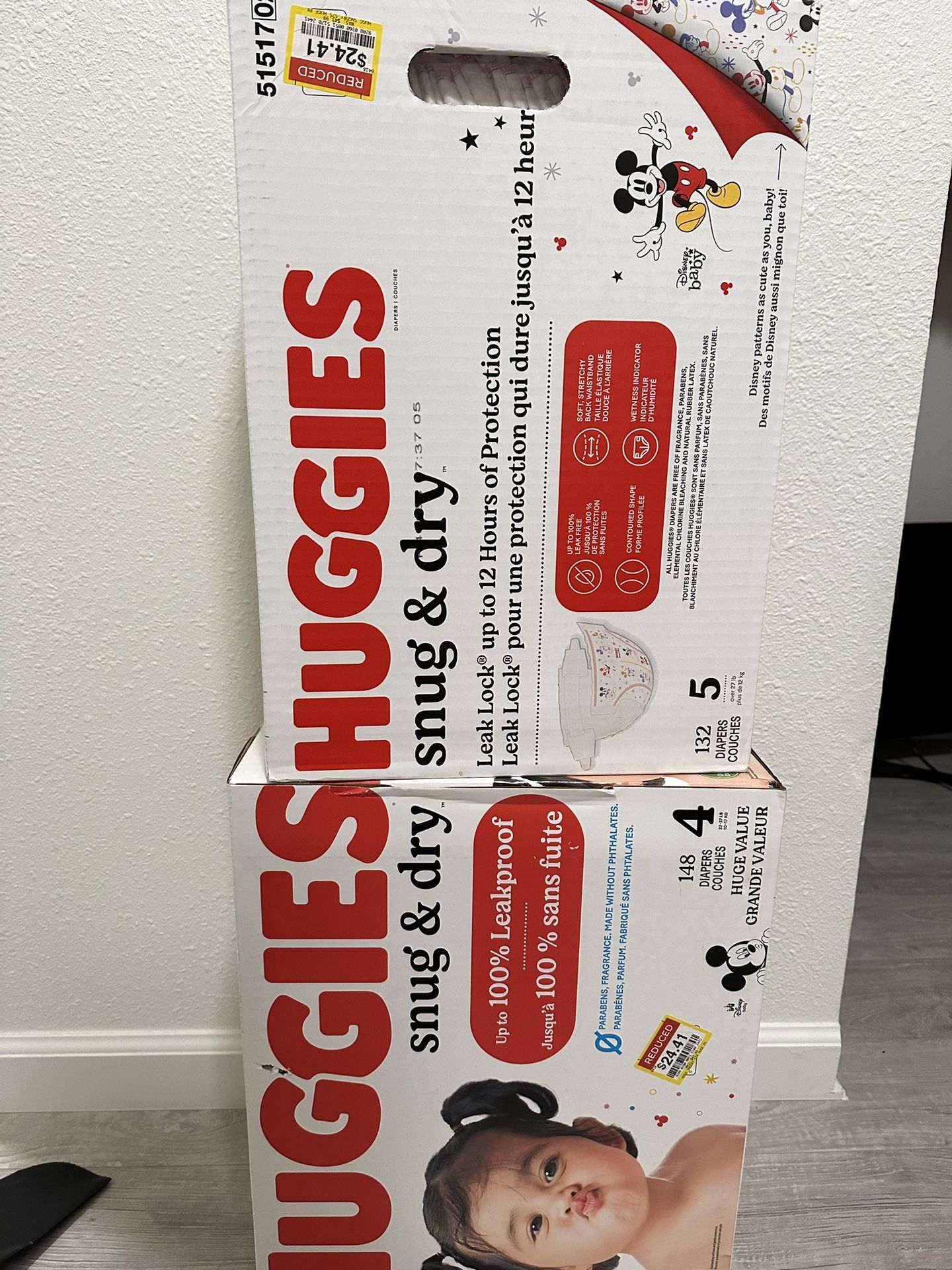 Huggies Diapers 