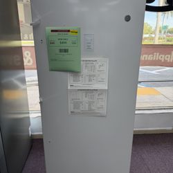 Freezer, GE New Open Box Upright Freezer With 1 Year Warranty 