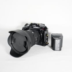 LUMIX S5 full frame mirrorless camera with sigma 24-70 f2.8 art lens