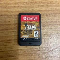 NINTENDO SWITCH THE LEGEND OF ZELDA BREATH OF THE WILD.