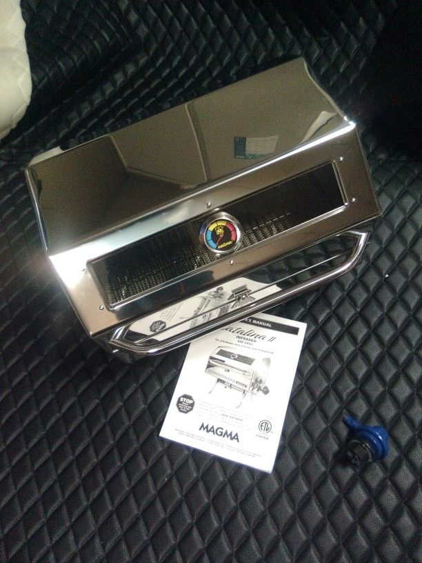 Grill For The Steal, Great For BBQs While You're On The Water. Marine Grade