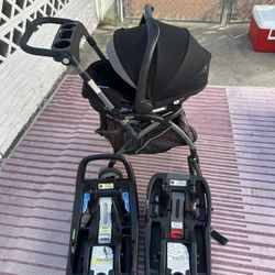 Graco Car seat 2 Bases And Stroller Included