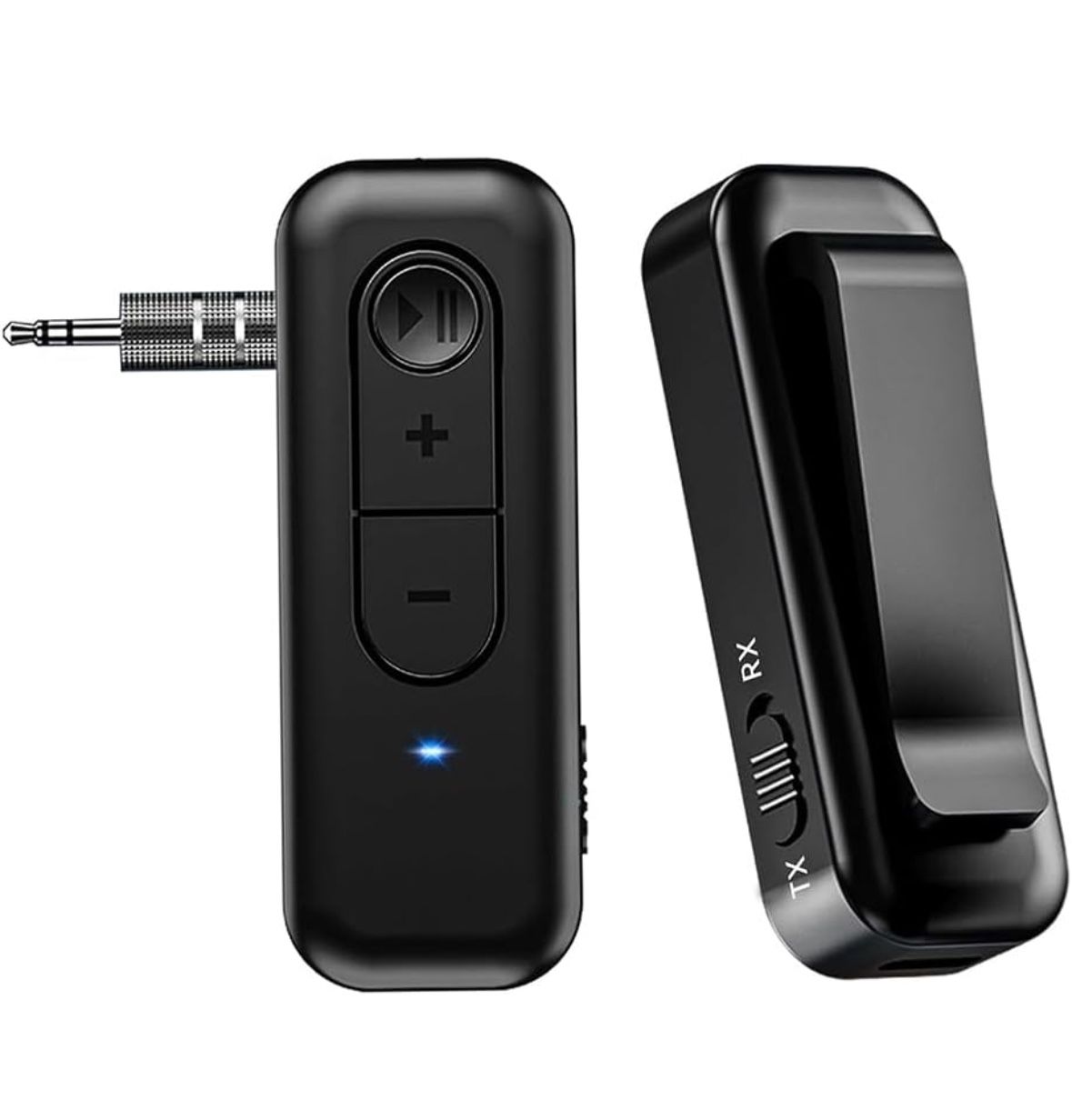 Bluetooth 5.3 Audio Adapter, Transmitter Receiver Adapter for Car Aux Stereo.