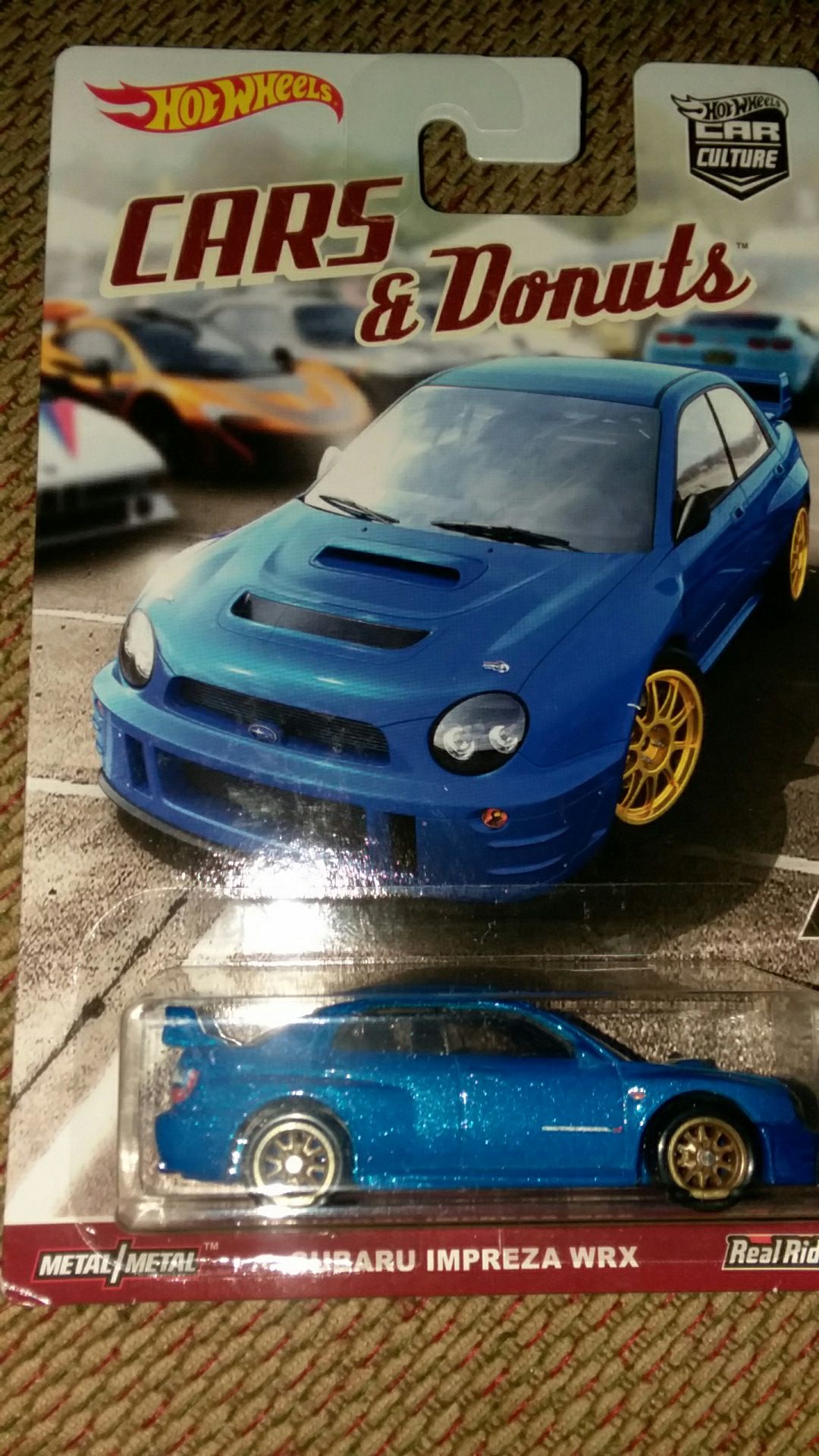 Hot Wheels Cars & Donuts Subaru Impreza WRX